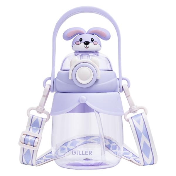 Diller Kids Tritan straw bottle