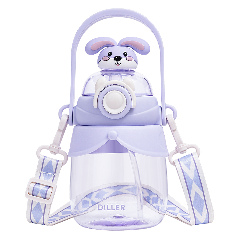Diller Kids Tritan straw bottle