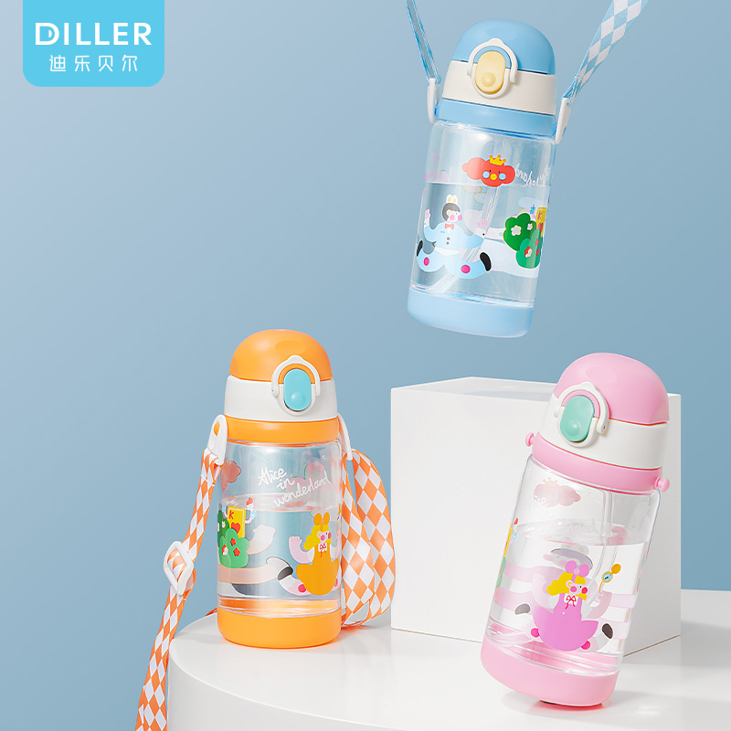 Dual-lid Tritan Bottle - Image 1 Dual-lid Tritan Bottle (D2408) product image 1