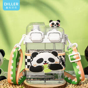 Panda Snack-compartment Bottle (D2421) product image 1