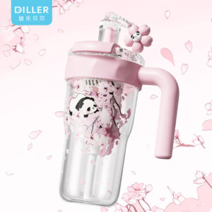 D2513 Character Large Dual-drink Tritan Bottle (D2513) product image 1