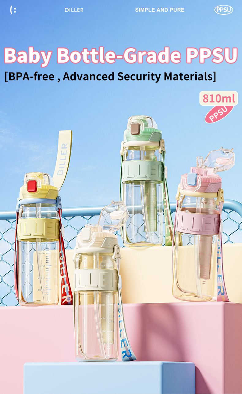 Strap PPSU School Bottle detail 1
