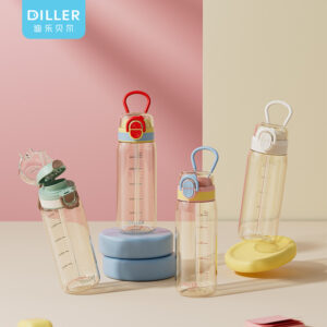 D2614 Handle Dual-drink PPSU Bottle (D2614) product image 1
