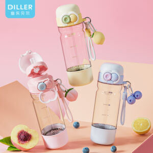 Fruit-charm Dual-drink Tritan Bottle (D2620) product image 1