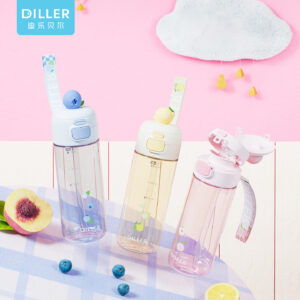 D2628 Character Handle Dual-drink Tritan Bottle (D2628) product image 1