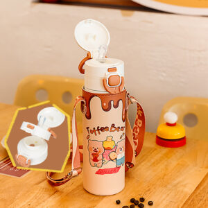 Two-lid Character Thermos (D9260) product image 1