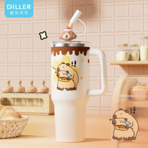 D9353 Large Straw Insulated Tumbler (D9353) product image 1