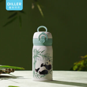 D9466 Handle Dual-drink Insulated Bottle (D9466) product image 1