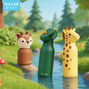 D9538 Character Direct-drink Insulated Bottle (D9538) product image 1