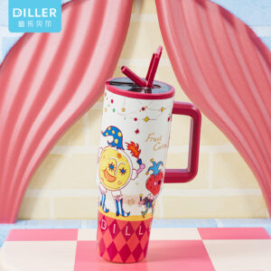 D9570 Handle Straw Insulated Tumbler (D9570) product image 1