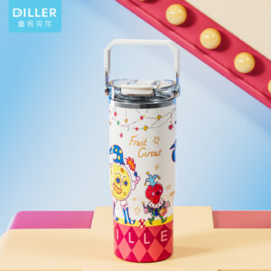 D9572 Handle Straw Insulated Tumbler (D9572) product image 1